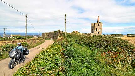 Mit dem Motorrad im äußersten Südwesten der britischen Inseln