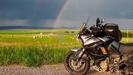 Abschied und Gewitter