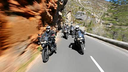 Sechs Enduroreifen-Paare der Größe 110/80 R19, 150/70 R17