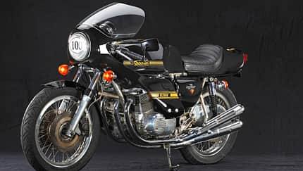 Café Racer der ganz frühen Stunde