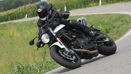 Erste Ausfahrt mit dem Naked Bike