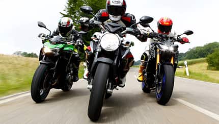 Naked-Bikes im Vergleichstest