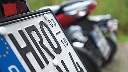 Motorrad versichern, aber nicht fahren