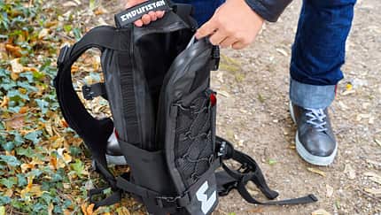 Wasserdichter Rucksack ausprobiert
