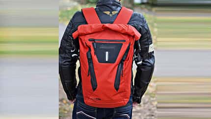 Wasserdichter Rucksack ausprobiert