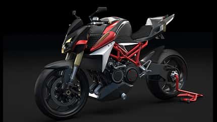 Wankel-Hybrid-Motorrad
