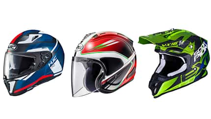 HJC, Nolan, Arai, Shoei & Co.