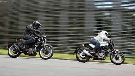 Duell der Retro-Bikes