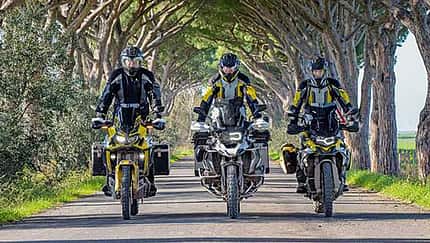 Fernreisepakete für Africa Twin und GS-Modelle