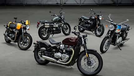 Modern-Classic-Baureihe von Triumph.