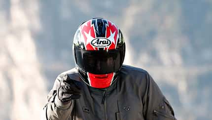 Arai Chaser X Hutchy.