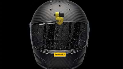 Wipey Motorradhelm-Scheibenwischer