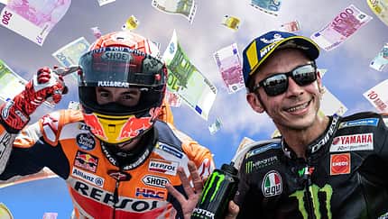 So viel verdienen die MotoGP-Stars.
