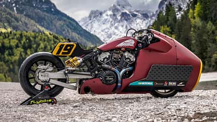 IndianxWorkhorse Scout Bobber