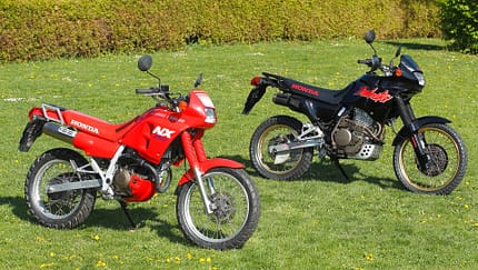 Honda NX 650 Dominator im Fokus