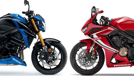 Suzuki GSX-S 750 und Honda CBR 650 R.
