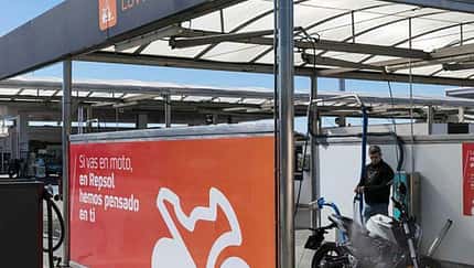 Repsol MotoStop Tankstelle