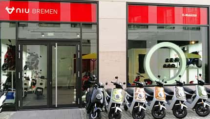 Niu-Store in Bremen.