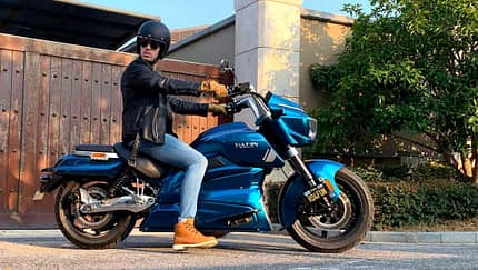 Haidin Elektromotorrad Elektro-Cruiser Eicma 2019