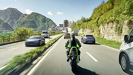 Kawasaki Bosch Assistenzsysteme