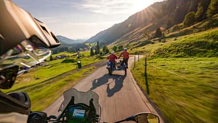 Mit Gespann durch die Allgäuer Alpen