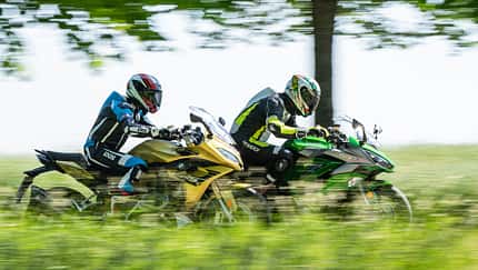 BMW R 1250 RS, Kawasaki Z 1000 SX