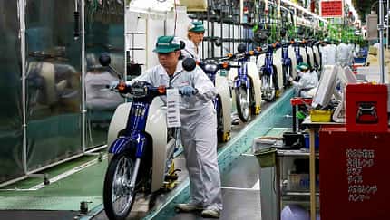 Honda Motorrad Produktion Super Cub