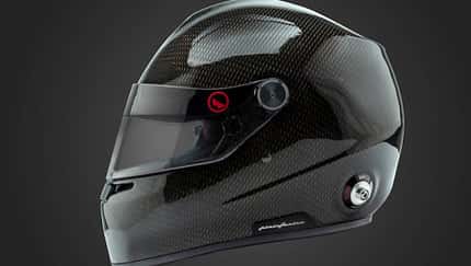 Integralhelm mit Wasserkühlung von Pininfarina und Roux Helmets