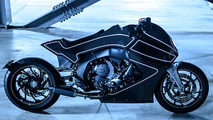 Custom Works Zon Stealth Crow BMW K1600 B