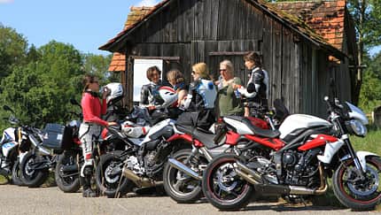 Motorradfahrerinnen Frauen Neuzulassungen