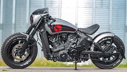 Indian Scout Bobber Newchurch Three von Wunderkind-Custom.