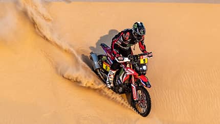 Dakar Sieger Ricky Brabec Honda 