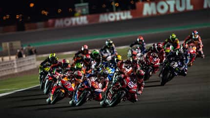 MotoGP in Katar (2019).