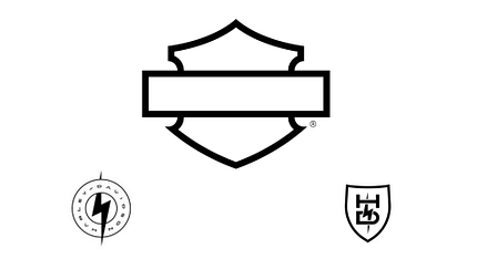 Neue Logos von Harley-Davidson.