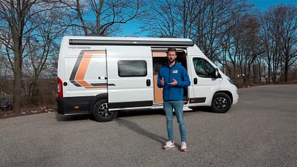 Weinsberg Carabus 630 MEG Outlaw Campingbus für Motorradfahrer