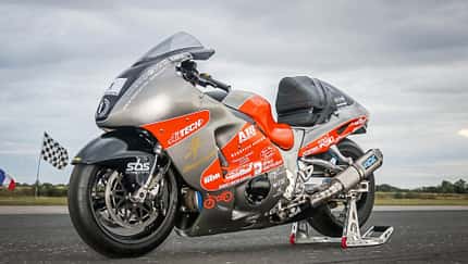 Suzuki Hayabusa mit 650 PS.