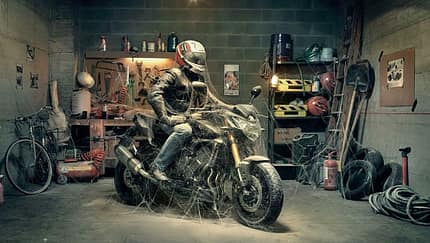 Yamaha Spinnweben