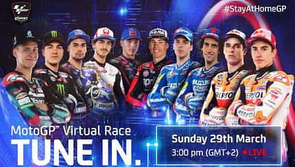 MotoGP - Virtuelles Rennen 2020.