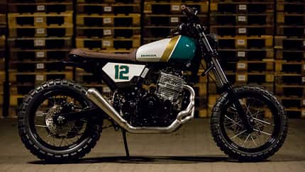 Honda NX 650 Dominator Nr. 35 - Scrambler-Umbau von HB-Custom.