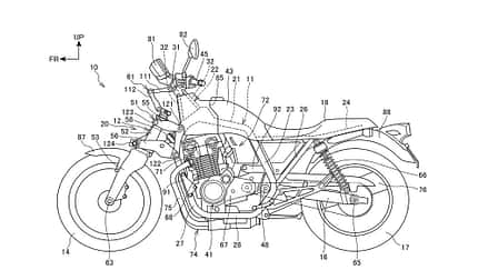 Honda Gabel Patent Hossack