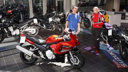 Motorrad Händler Verkauf