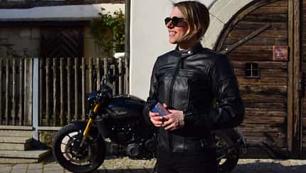 Eleveit Strade Lederjacke Damen Test