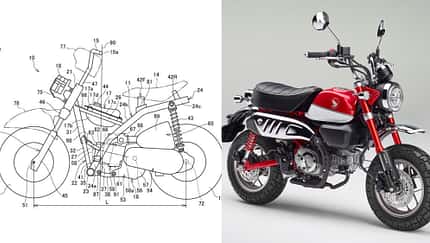 Patent: Honda Monkey.