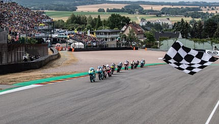 MotoGP/Moto2/Moto3 auf dem Sachsenring in Deutschland (2019).