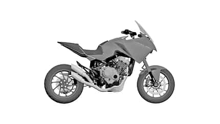 honda patent 4-zylinder adv bike