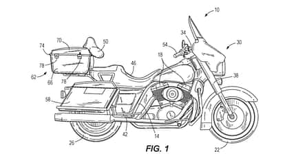 Harley-Davidson-Patent: Technologie zum selbstständigen Ausbalancieren.