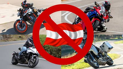 Lärmfahrverbote in Österreich - diese Modelle sind betroffen.