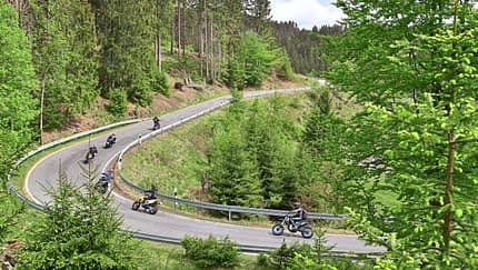 Von Nordwest nach Südost