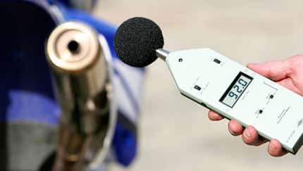 Motorradlärm Lärmmessung Lautstärke Motorradlärm Lärmmessung Lautstärke