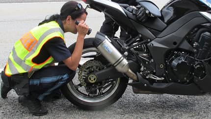 Motorradlärm Ausfahrt Motorradtour